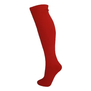 14" Tube Ski Sock - Red