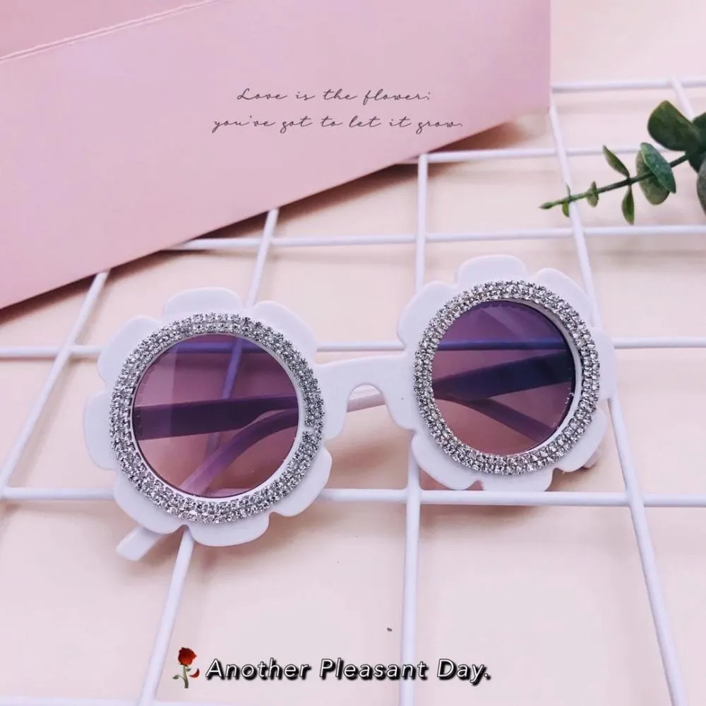 2PCS Sunflower Daisy Sunglasses Accessories Wholesale