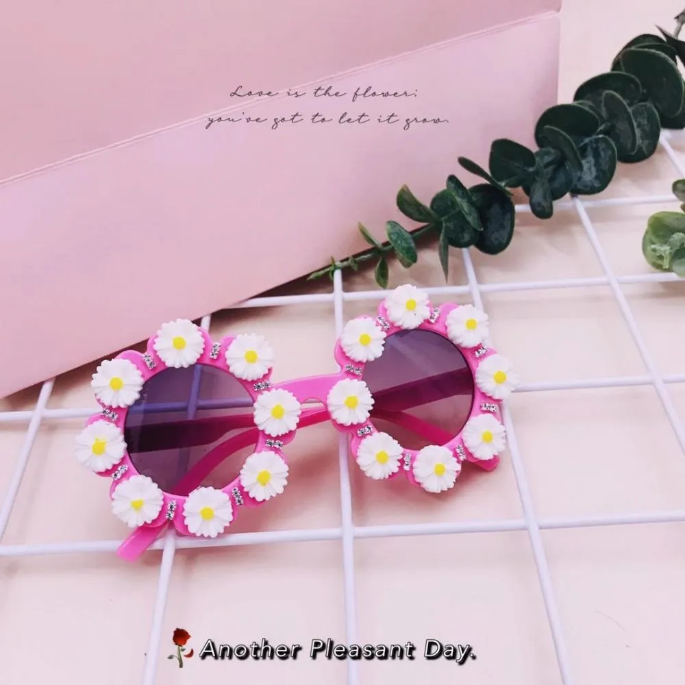 2PCS Sunflower Daisy Sunglasses Accessories Wholesale