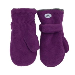 Calikids Fleece Mittens - Plum