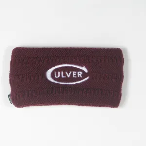 Culver Maroon Purl Headband