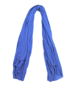 Denim Small Cashmere Plain Scarf