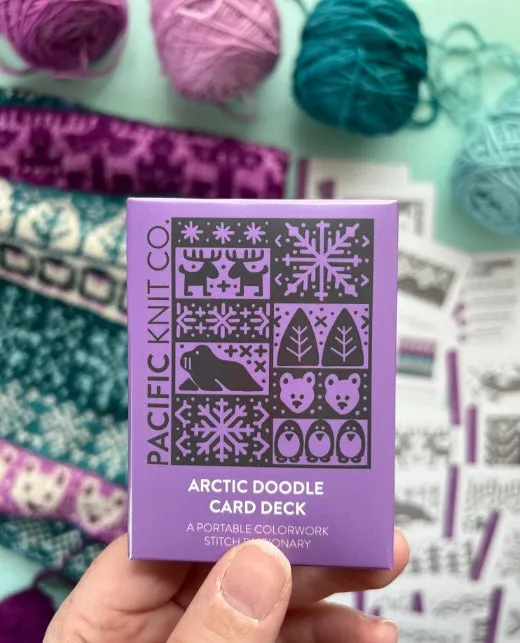 Doodle Card Deck for Knitters by Pacific Knit Co