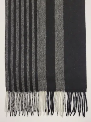 Dorchester Stripe Cashmere Scarf