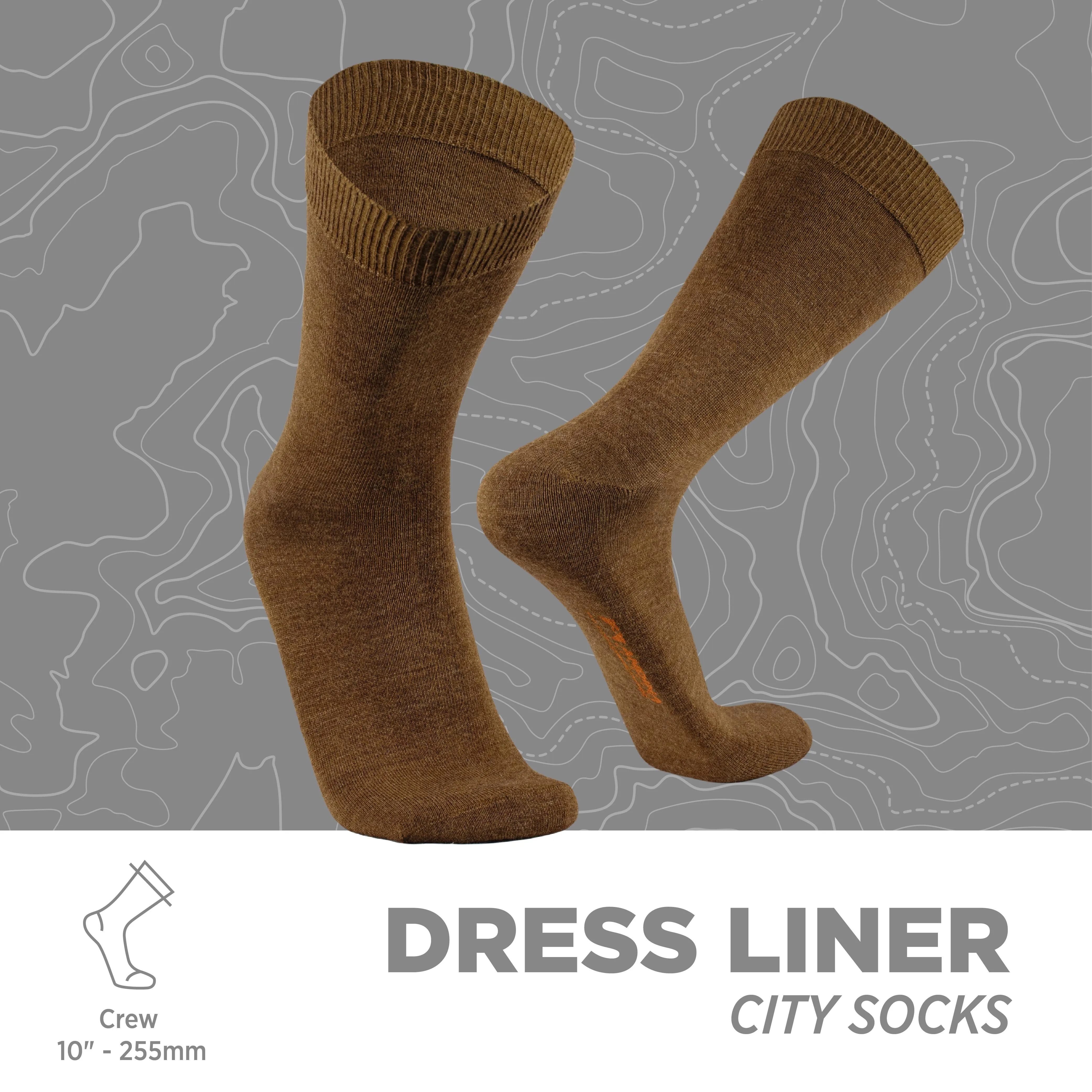 Bamboo and Alpaca Dress Liner Socks