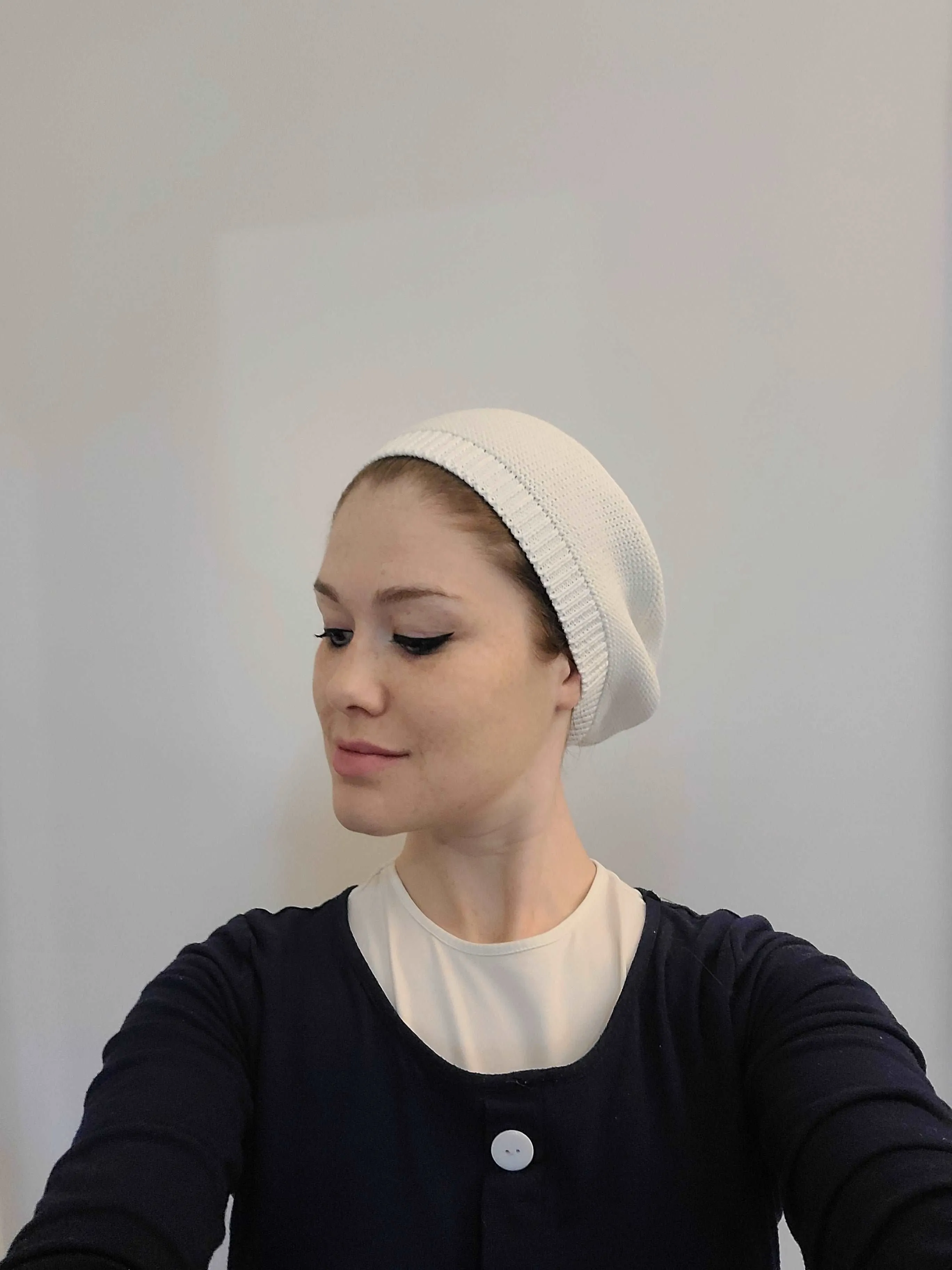 Fully Knitted Cotton French Berets