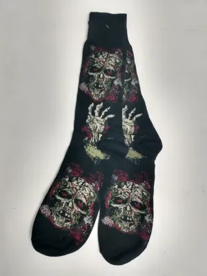 Grave Zombie Crew Socks