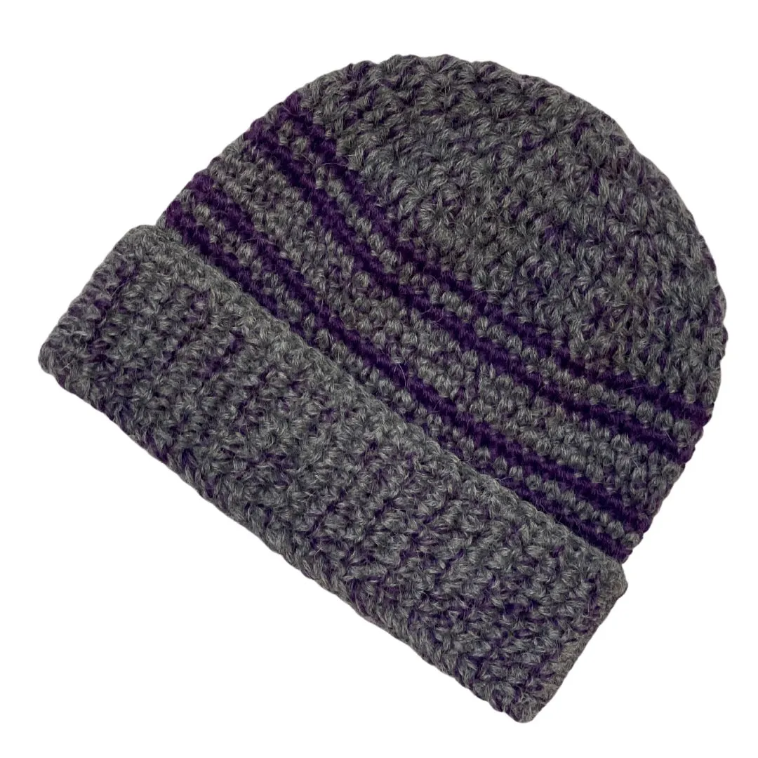 Handmade Toboggan Alpaca Beanie Hat