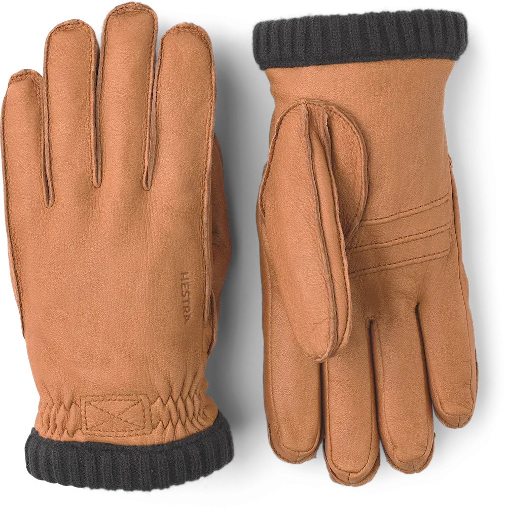 Hestra, Deerskin Primaloft Rib, Kork