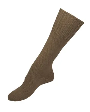 Italian Army Wool Mix Socks Coyote