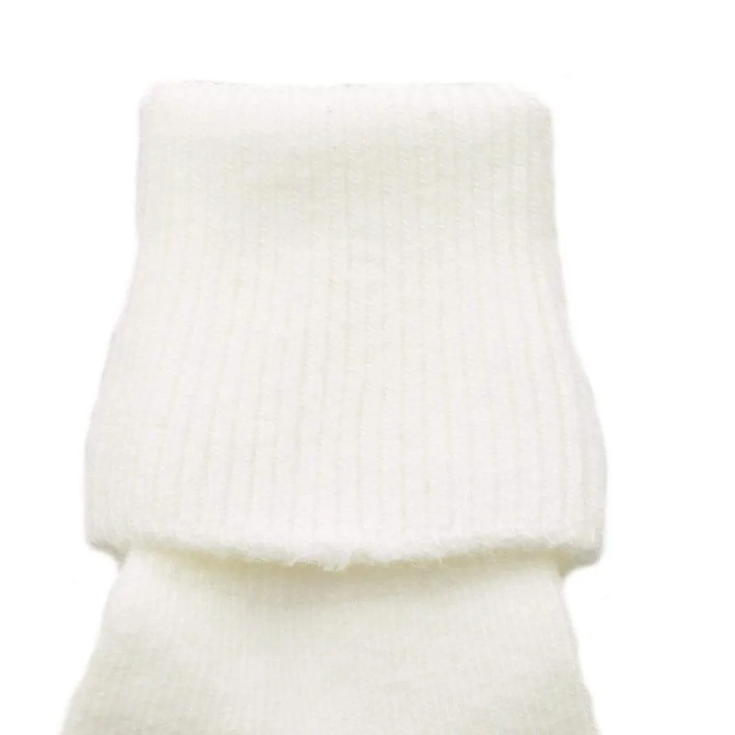 Newborn Unisex Booties, Combed Cotton Turn-Cuff Socks, Ultra Soft Infant Socks