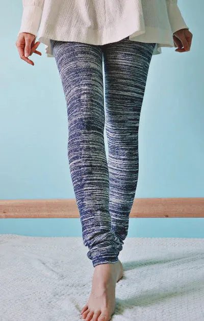 "Moonrock" Heather Organic Hemp Leggings