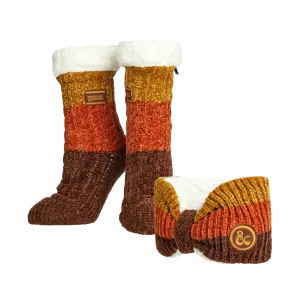 Roll To Hit Sherpa Sock & Headband Set