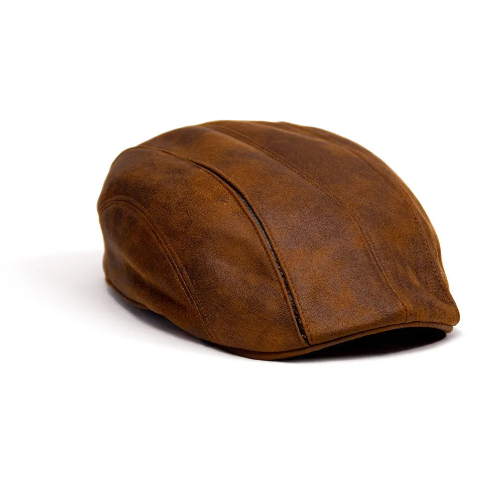 Saint Martin - Faux Leather Driver Cap