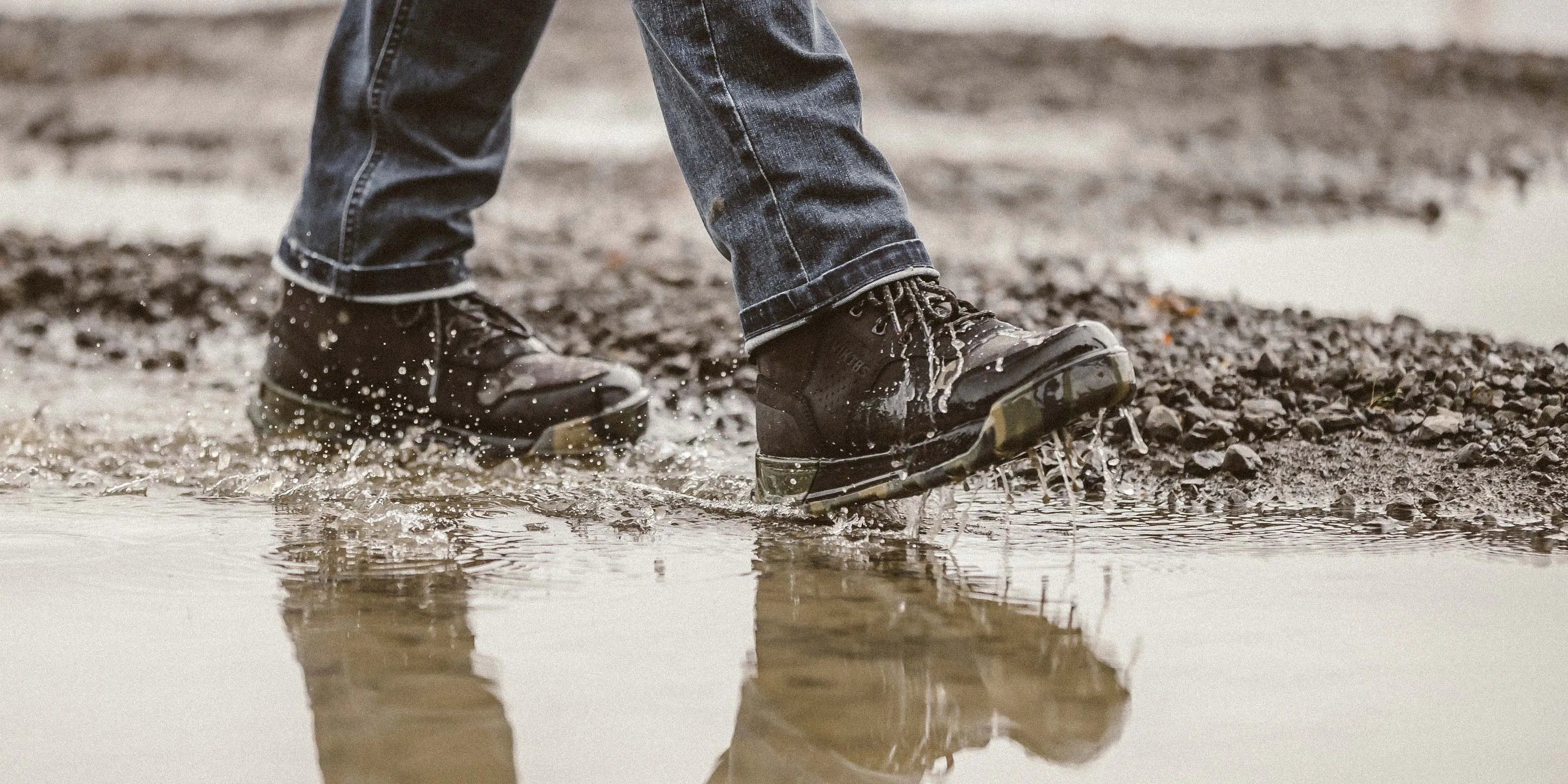 Wartorn Waterproof MC Boot